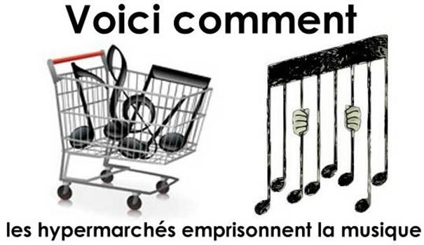 les hypermarchés emprisonnent la musique